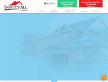 Tablet Screenshot of inspectallservices.com